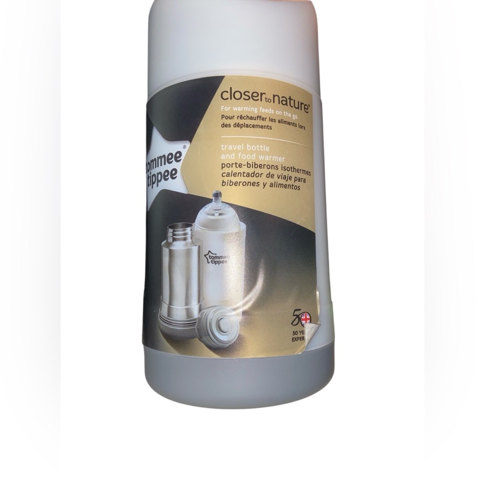 Tommee Tippee Closer to Nature Travel Bottle & Food Warmer – BPA-Free